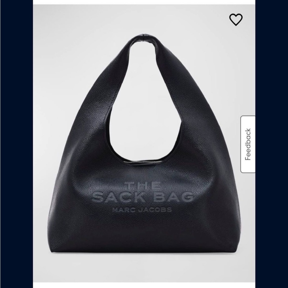 Marc Jacobs Black Sack Bag